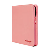 MintKeeper - Premium 12-Pocket Zip Card Binder - Pink